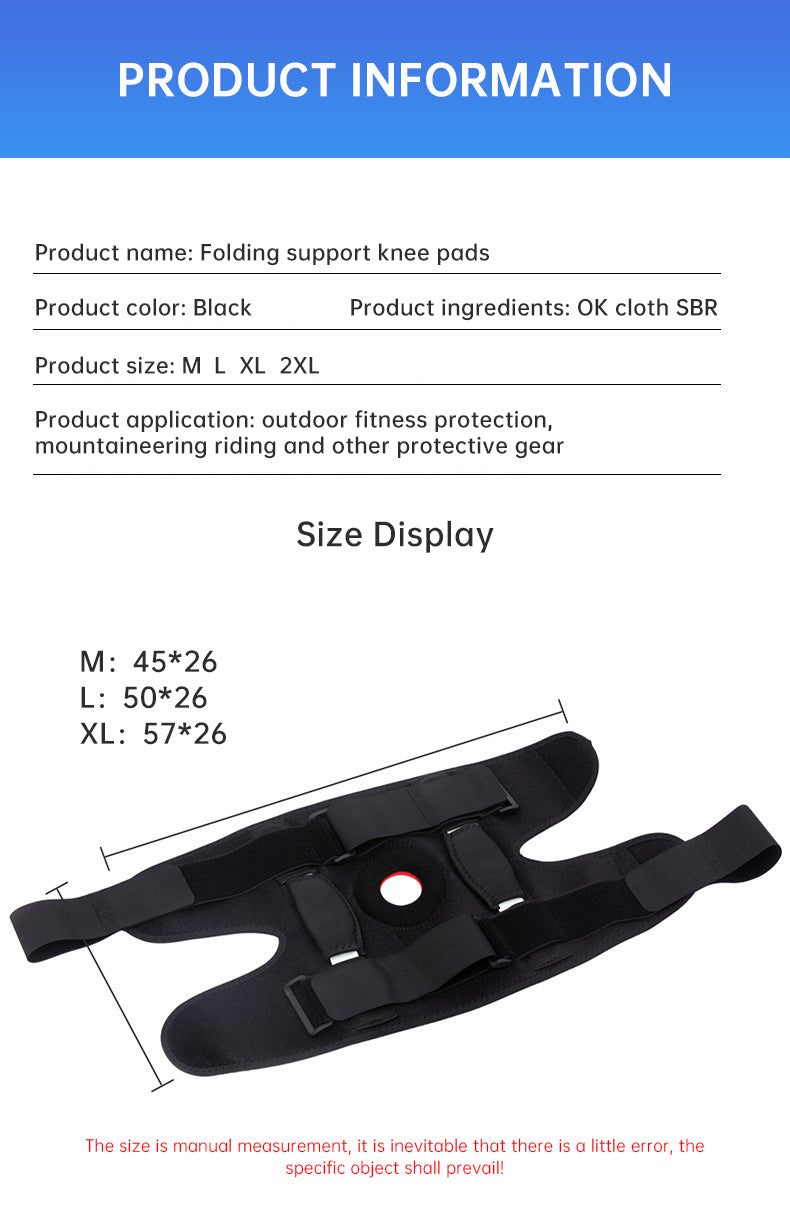 Hinged Knee Support Brace