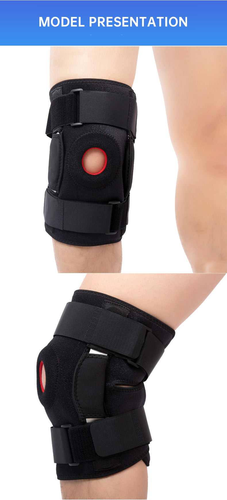 Hinged Knee Support Brace