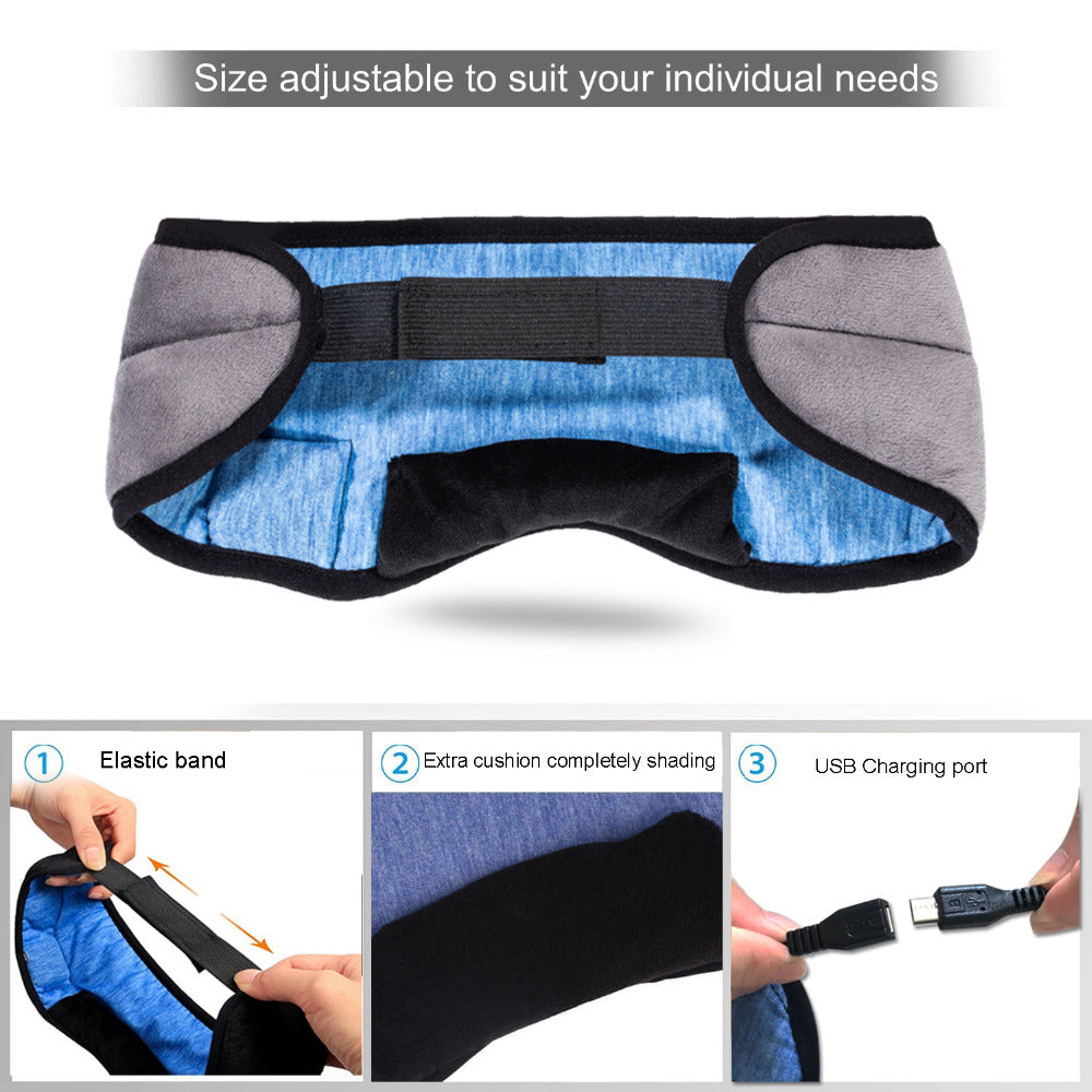 Bluetooth Sleep Mask with Built-in Headphones