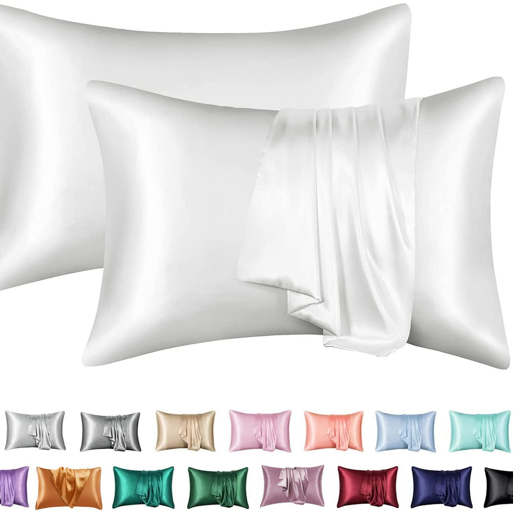 Silk-Feel Pillowcase