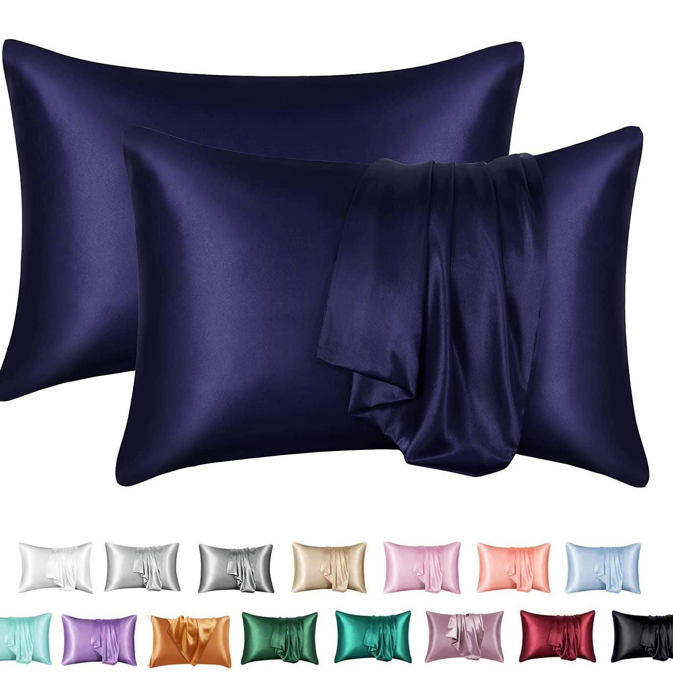 Silk-Feel Pillowcase