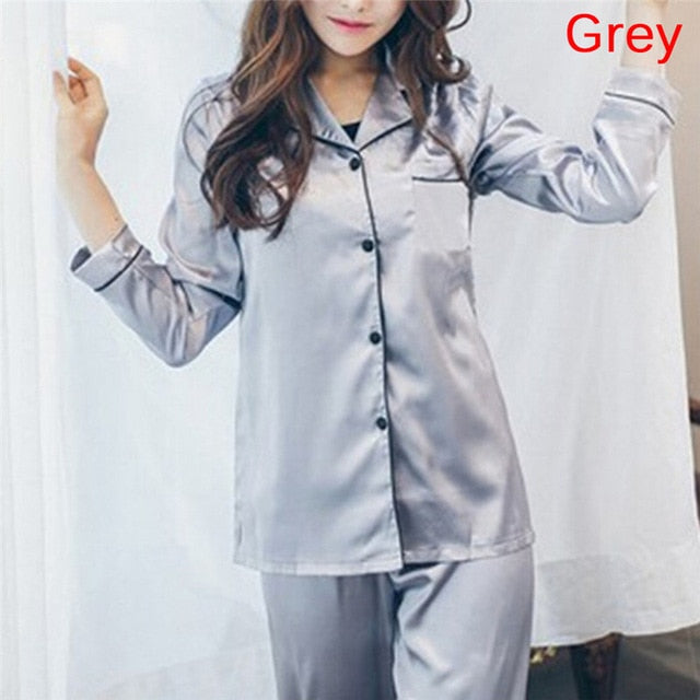 Silk Satin Pajama Set