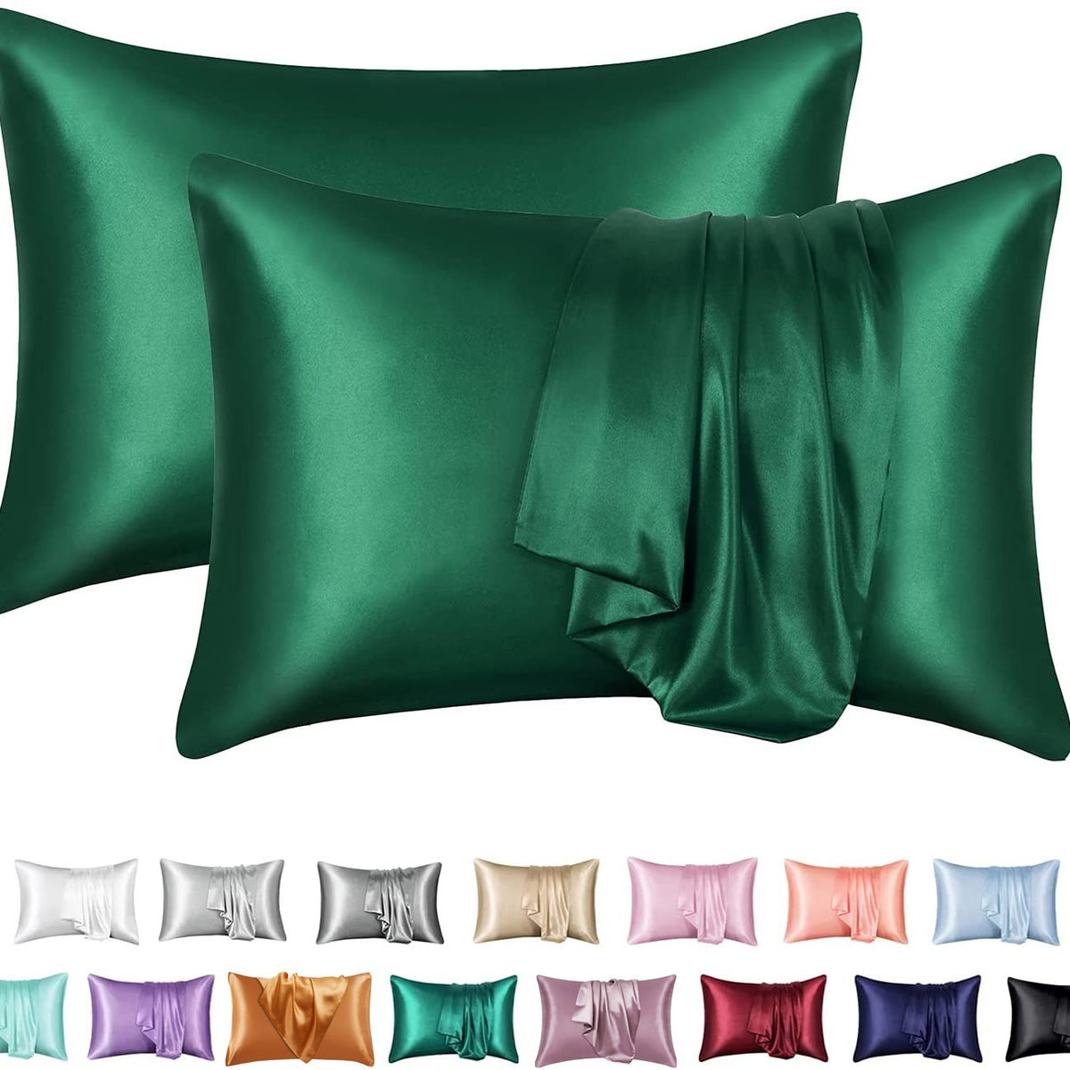 Silk-Feel Pillowcase